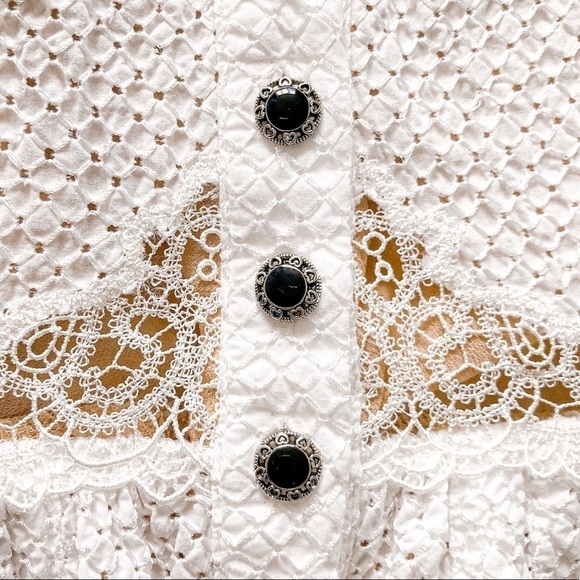 THE Kooples Button up lace layered dress - Picture 10 of 15